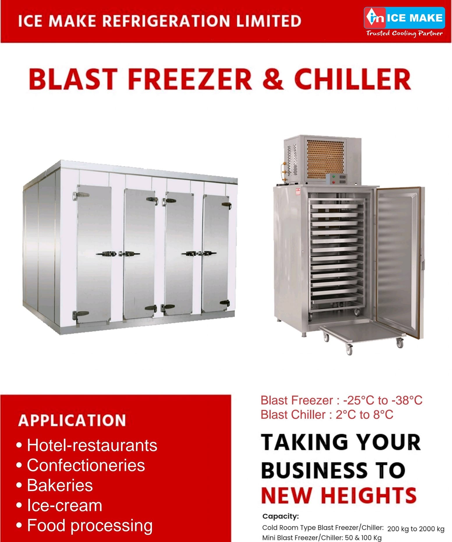 ICE Make Blast Freezer: The Game Changer for Nepal's Food Processing Units