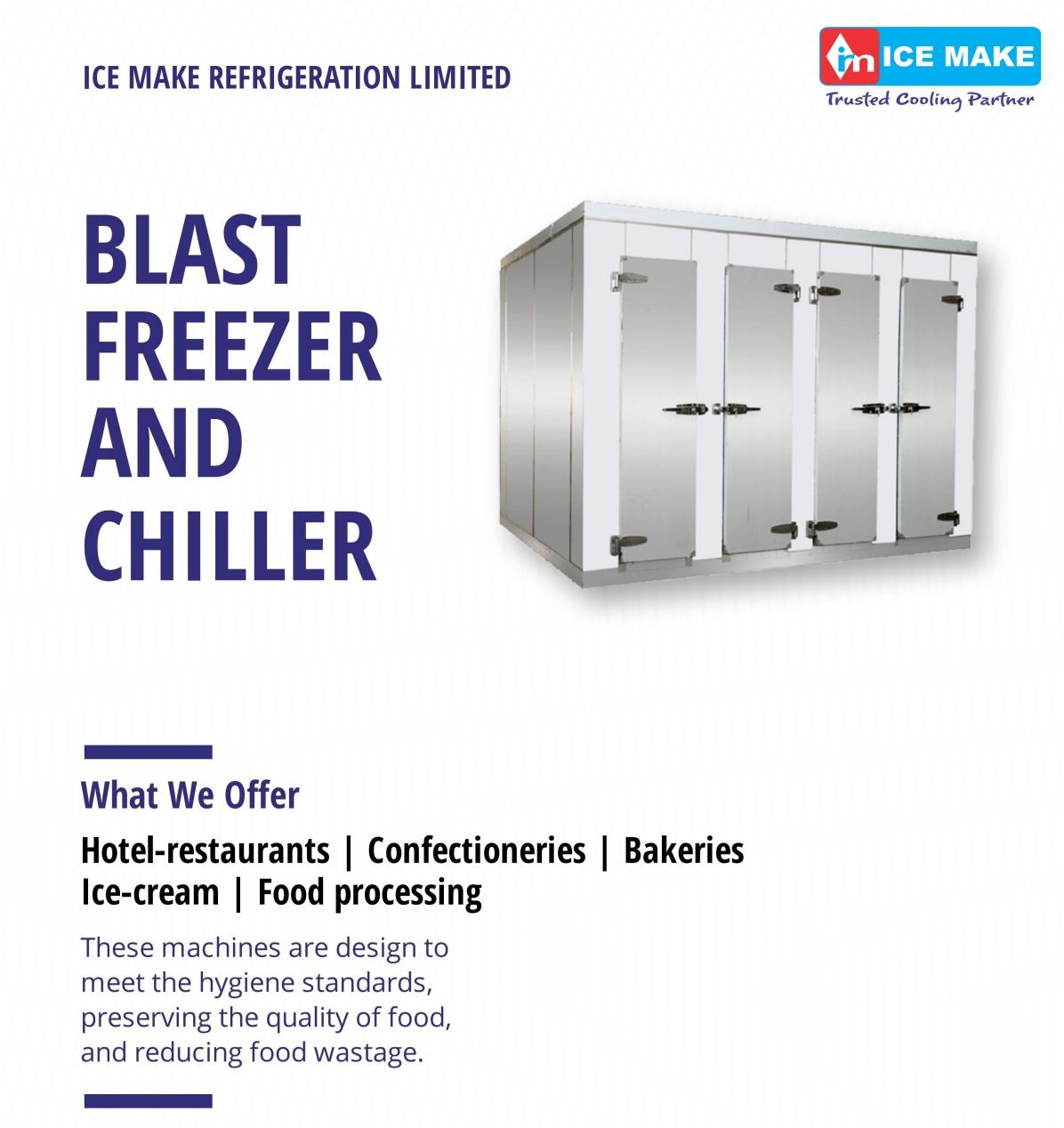 ICE Make Blast Freezers: The Game Changer for Nepal's Food Processing Industries