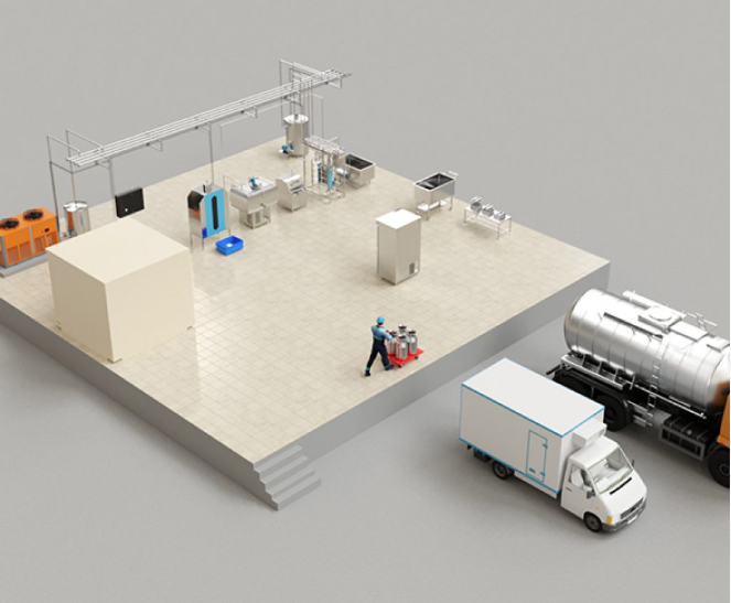 Dairy Plant in Cold Room: Efficient Storage Solutions for Quality Dairy Products