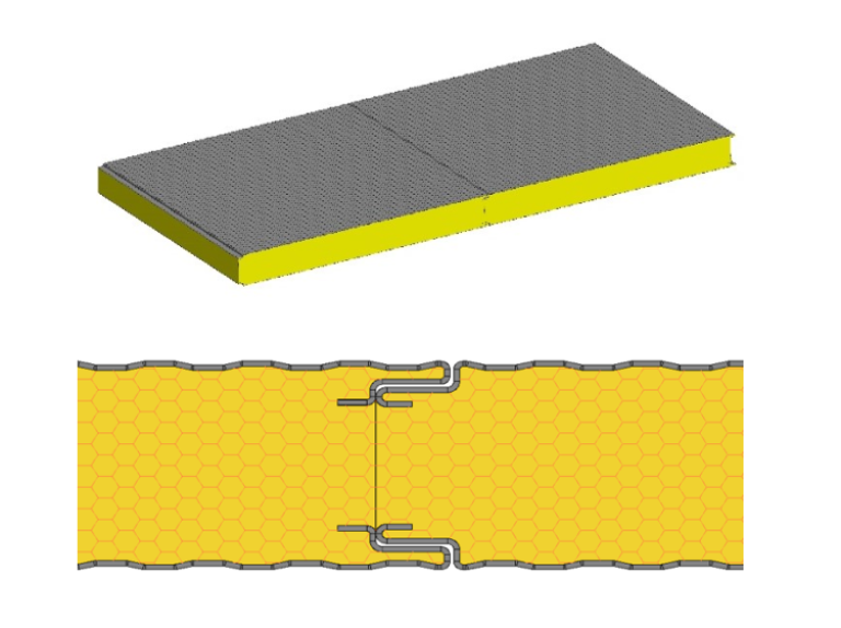 Continues Sandwich PUF Panel