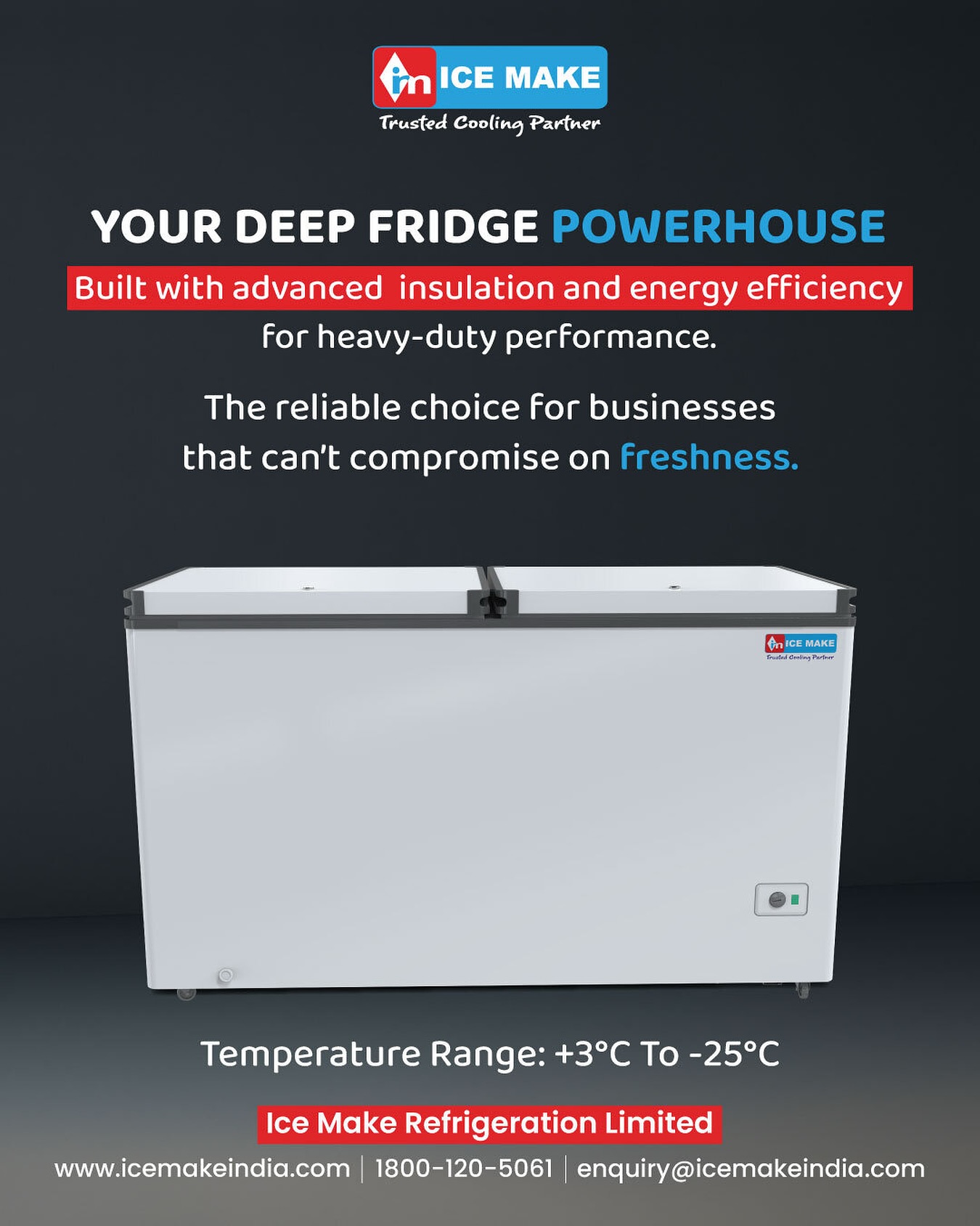 Hard Top Freezers(IHT-350 DD)