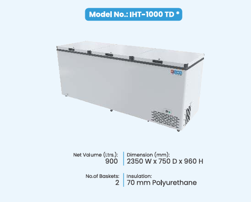 Hard Top Freezers(IHT-1000 TD)